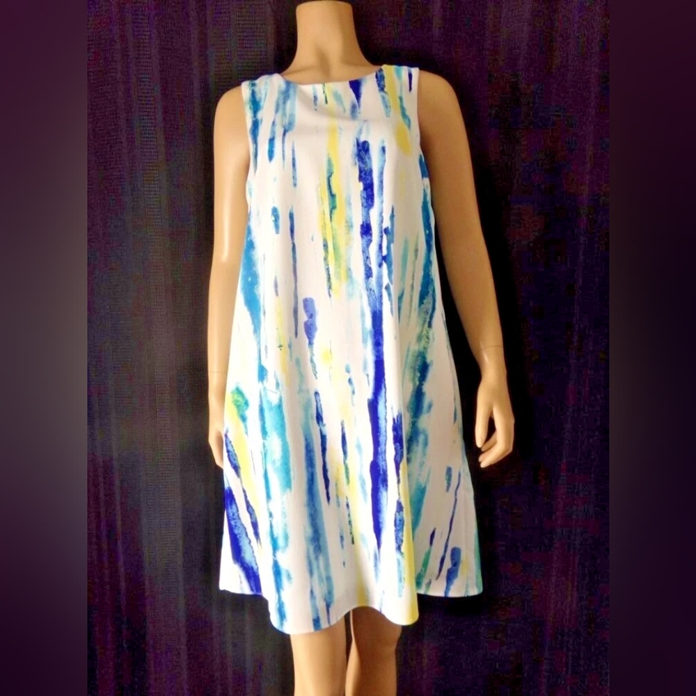 Colorful Sleeveless Dress